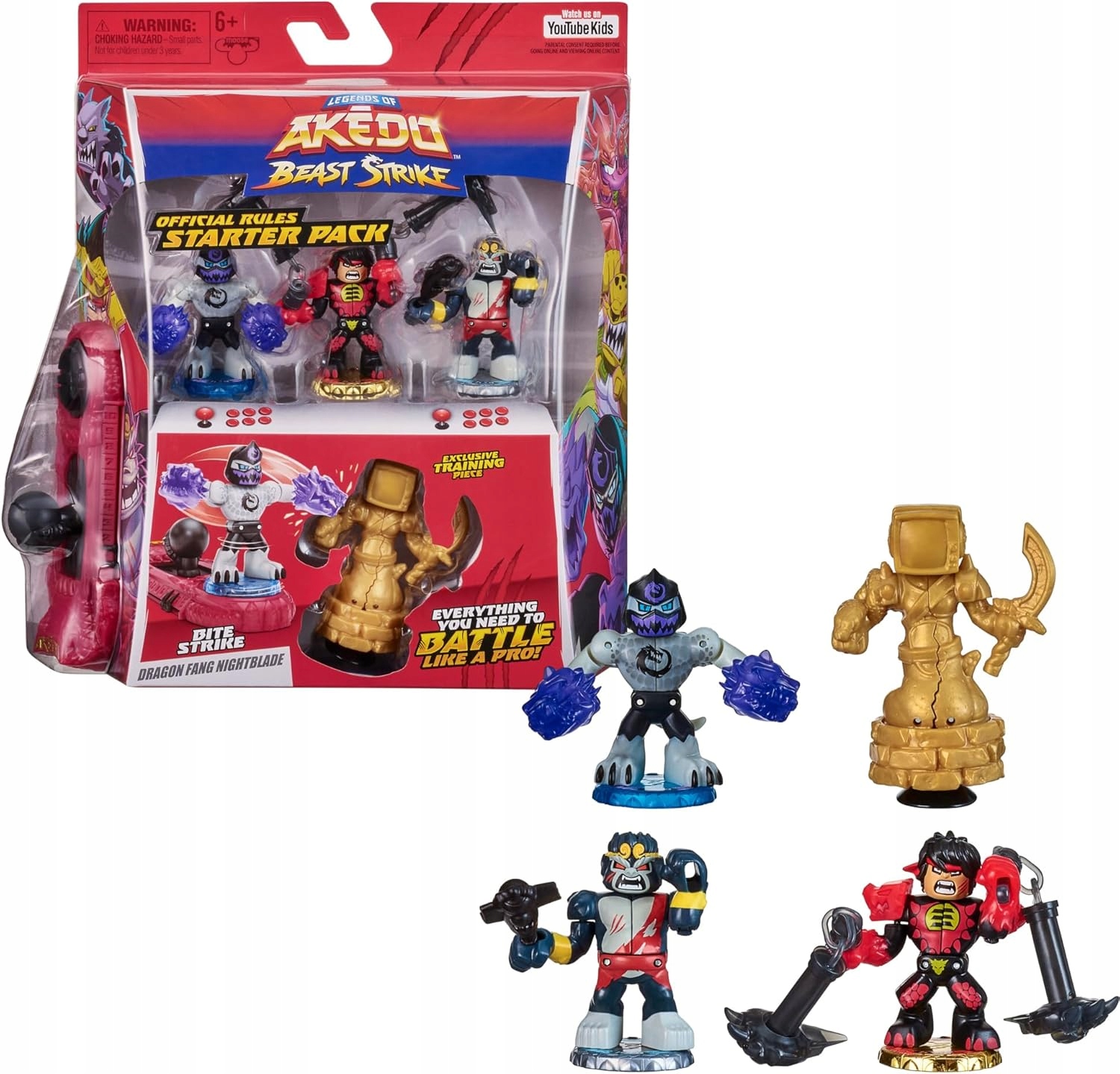 Legends of Akedo Beast Strike Zestaw Figurek