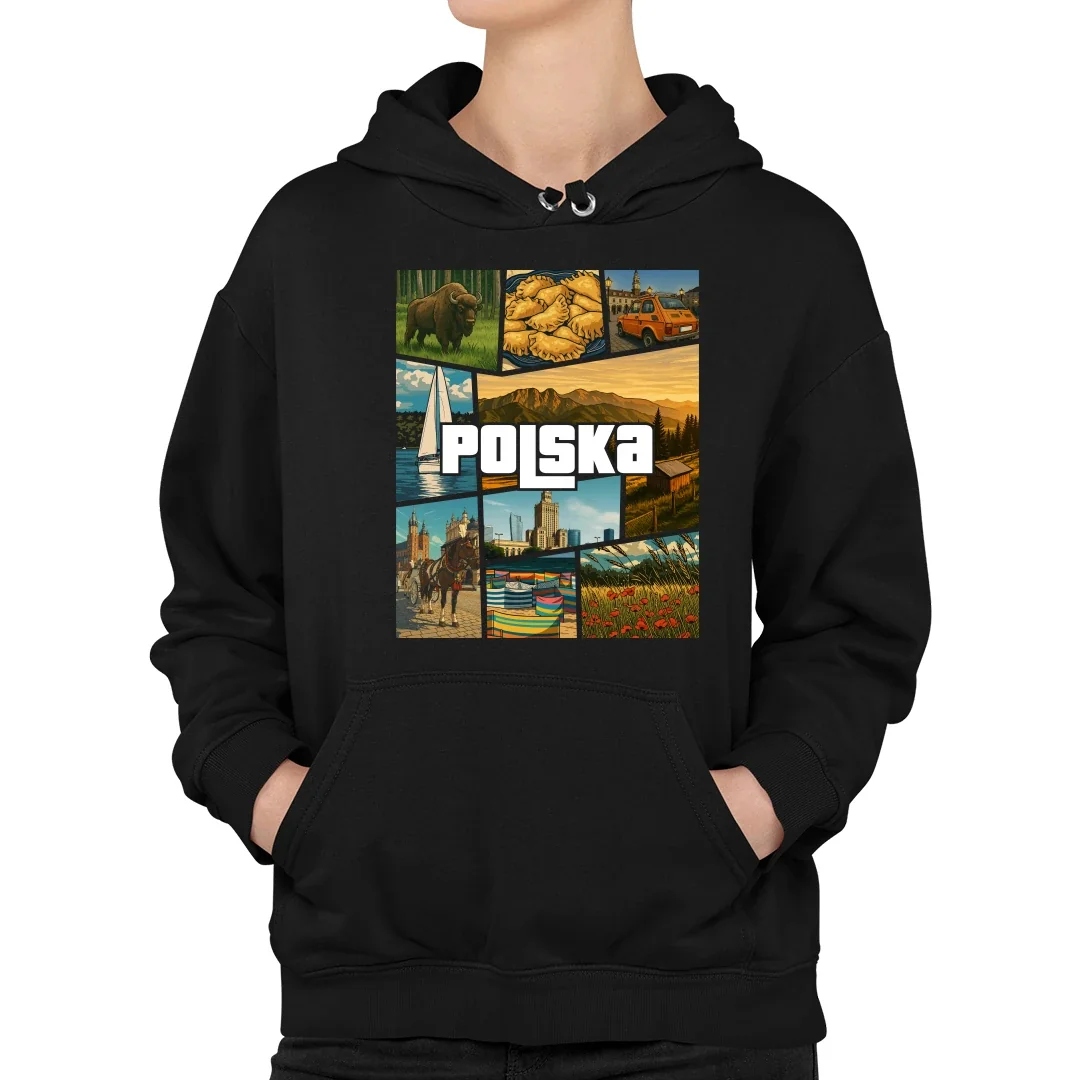 Polská Dámská Mikina S Potiskem Mikina Jako Dárek