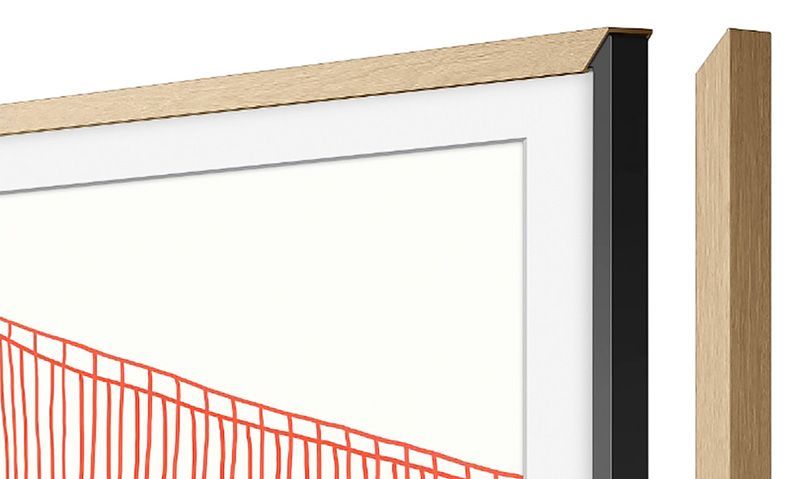 Výměnný rámeček Samsung pro Frame Tv s úhlopříčkou 50" (2021), Rovný design