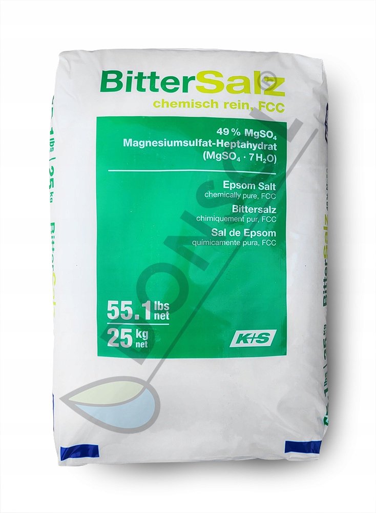 Sól Epsom siarczan magnezu spożywczy Fcc Czda 25kg