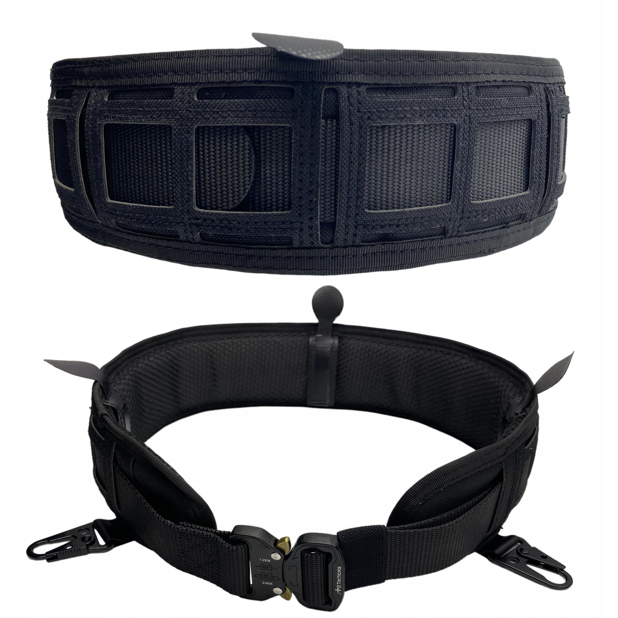 Pasek Pas Taktyczny Strzelecki Wojskowy Bojowy Molle Czarny Męski Premium