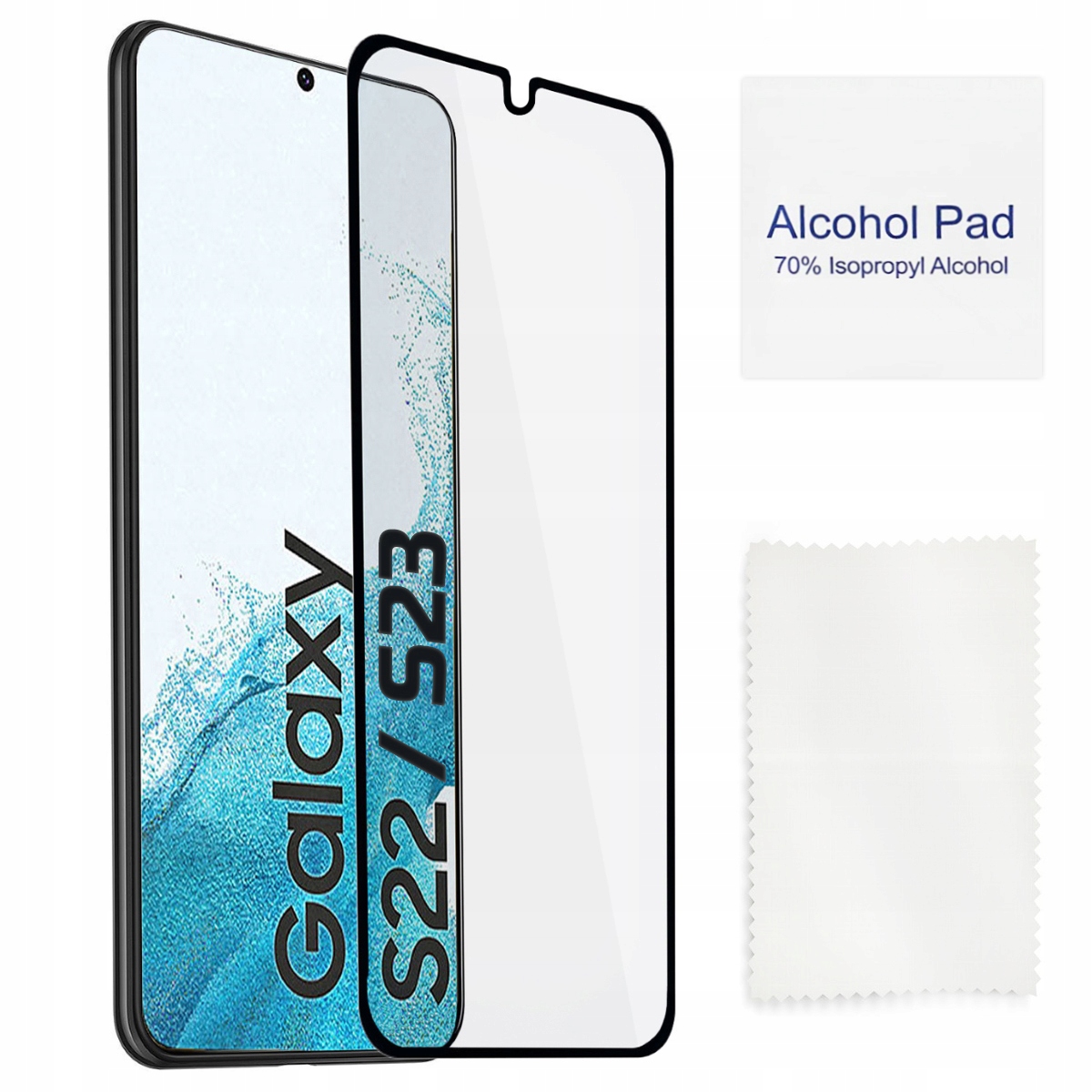 

Szkło Hartowane Szybka 5D 3D do Samsung S22 S23
