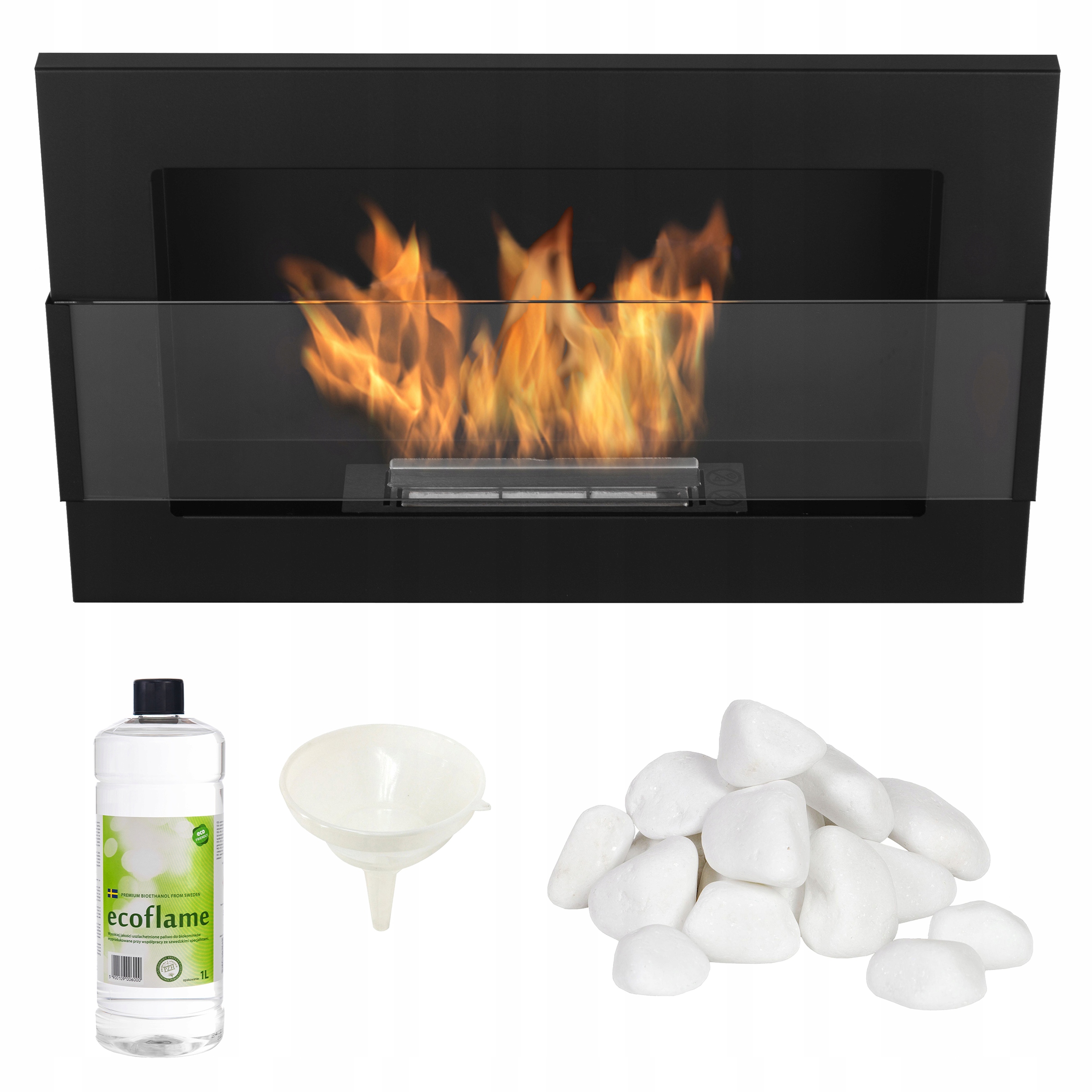 Biokrb Nice-House černý 65x40 se sklem TüV