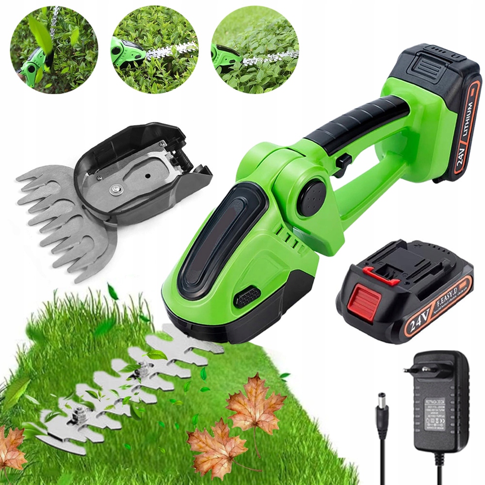 Elektrické Nůžky Diamantové Na Živý Plot Keřů Větví Ostré 1500MAH