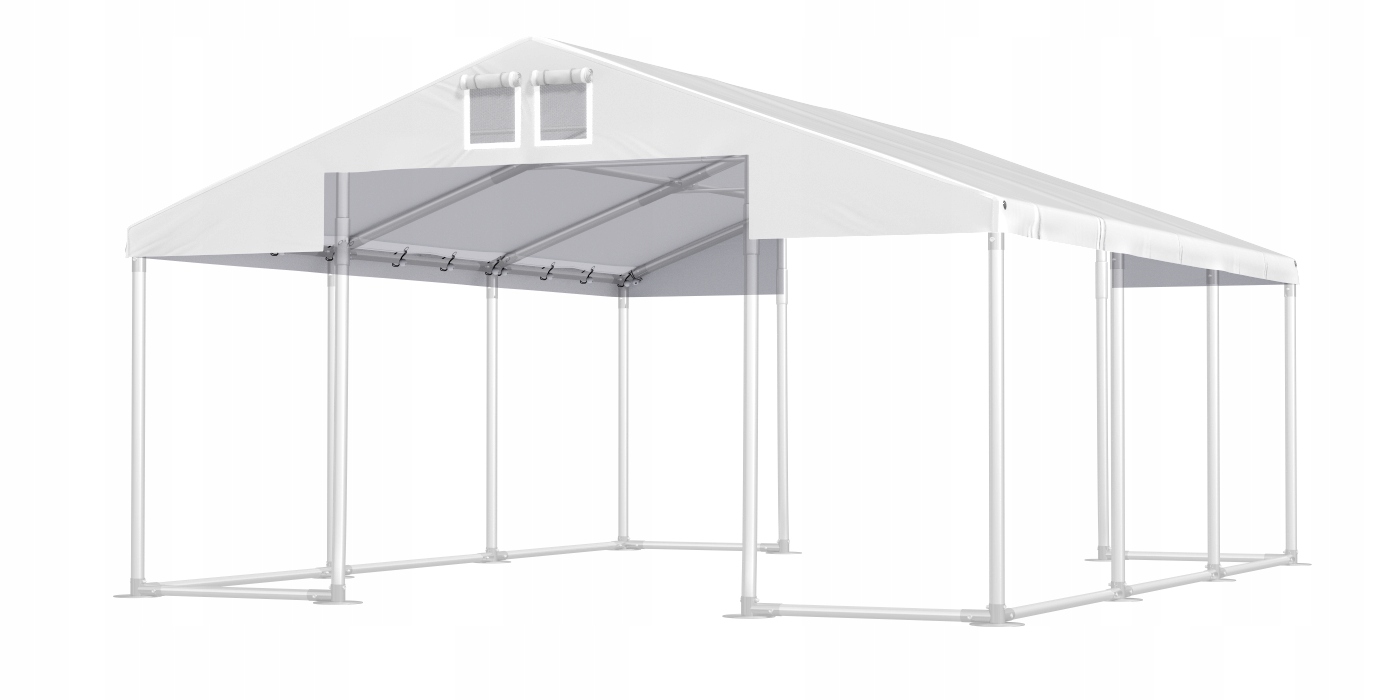 

Dach do namiotu 4x6 Poszycie Das 560 g/m2 Pvc