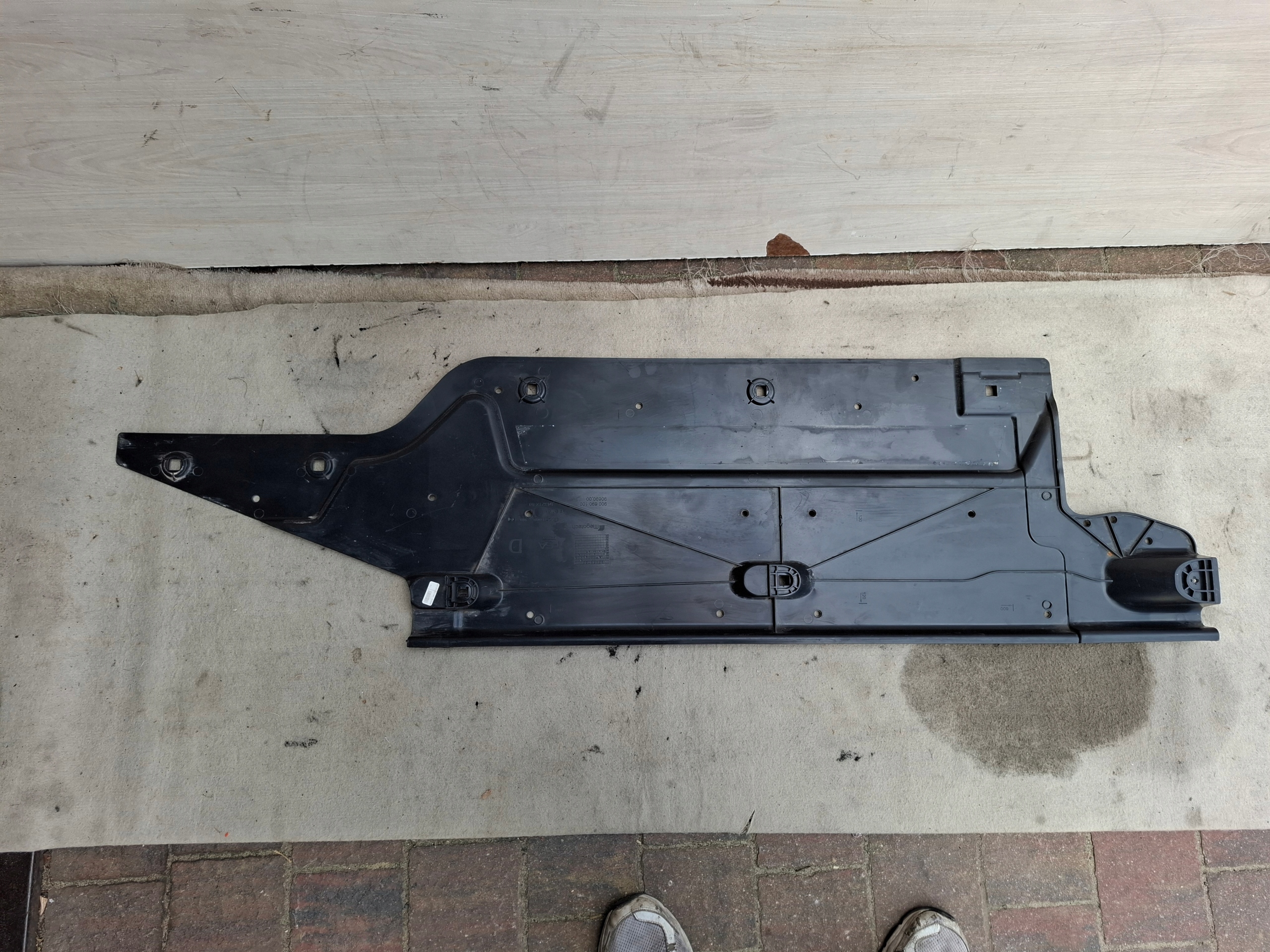 abdeckung Blende Abdeckung Unterfahrschutz rechts Original 9842576080 CITROEN E-BERLINGO III 24R