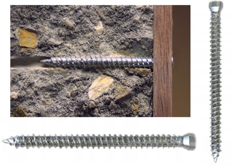 

Wkręt do ościeżnic 7,5 x 252 stolarki cylinder 50