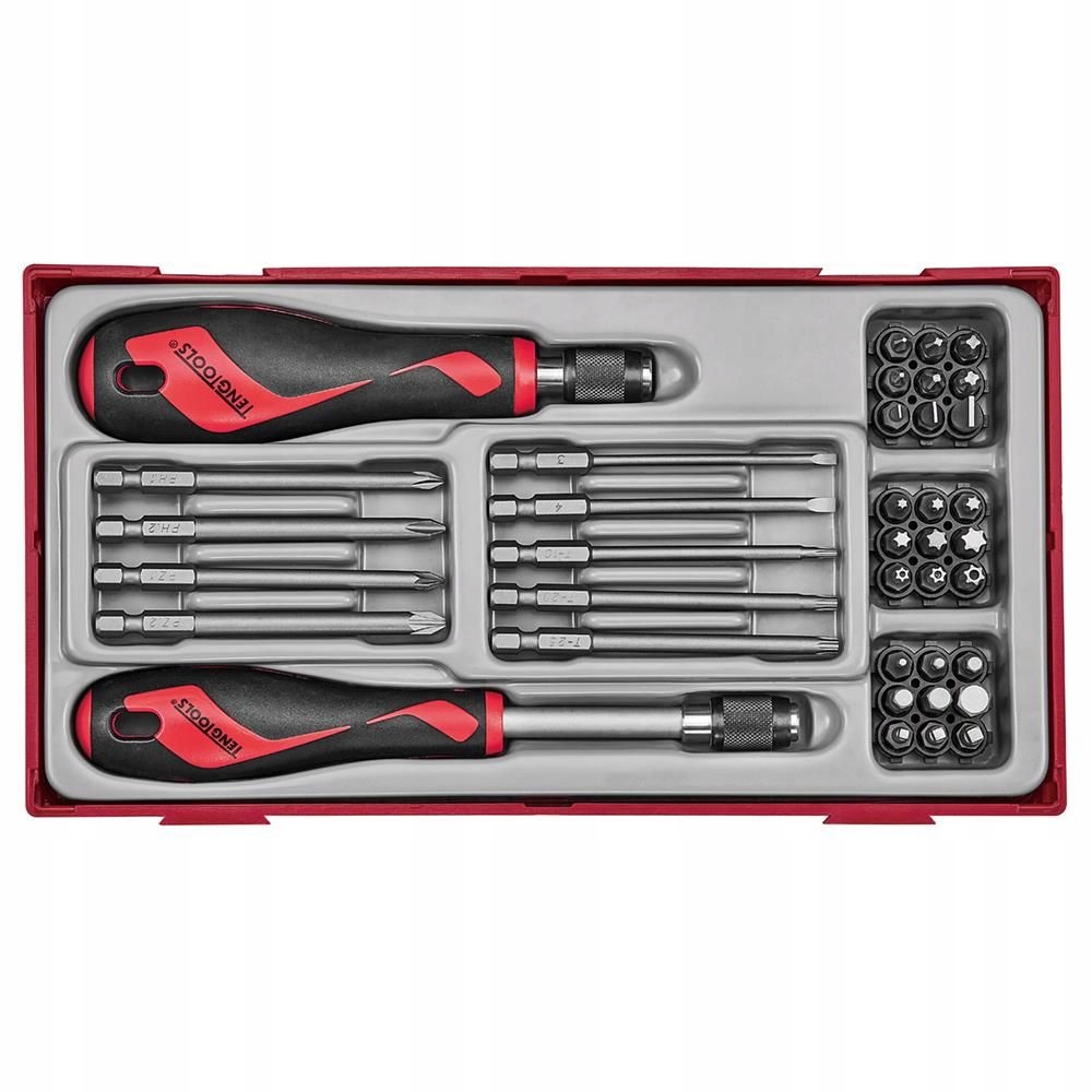 Sada hrotov a skrutkovacích rukovätí Teng Tools TTMDQ38