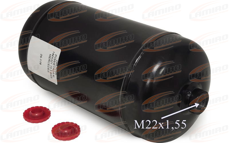 ZBIORNIK POWIETRZA 4L 144X321 15 5 BAR MERCEDES