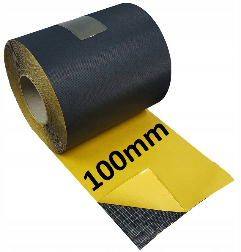 eurovent Epdm Taśma Fartuch Membrana Na Pełnym Kleju 100mm x 20m 10cm x 20m