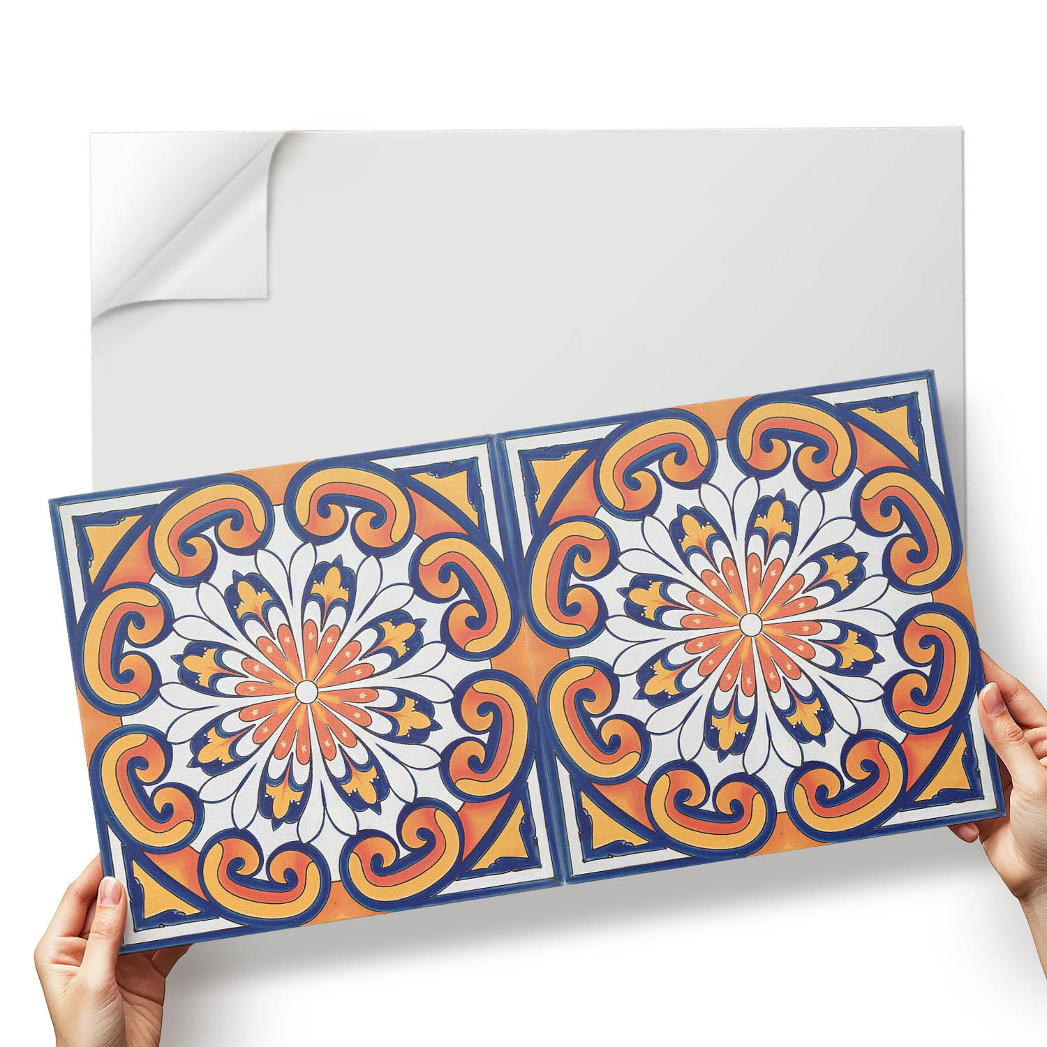 Balíček Pvc dlaždic Květinový design s pozadím v jemných odstínech 6x60x30