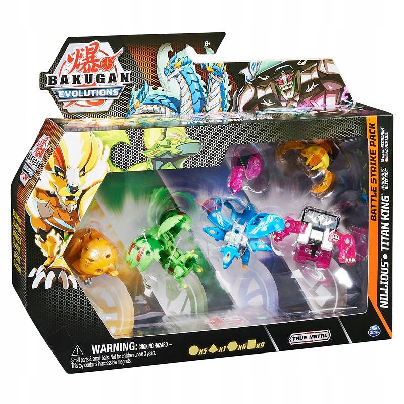Bakugan Evolutions rozgrywka 3 Nillious Titan