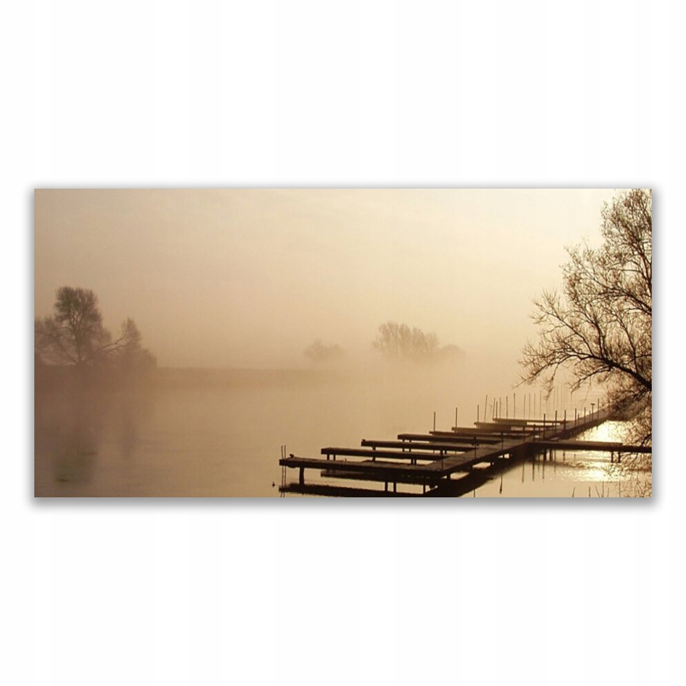 

Obraz akrylowy 120x60 cm Most Woda Mgła Krajobraz