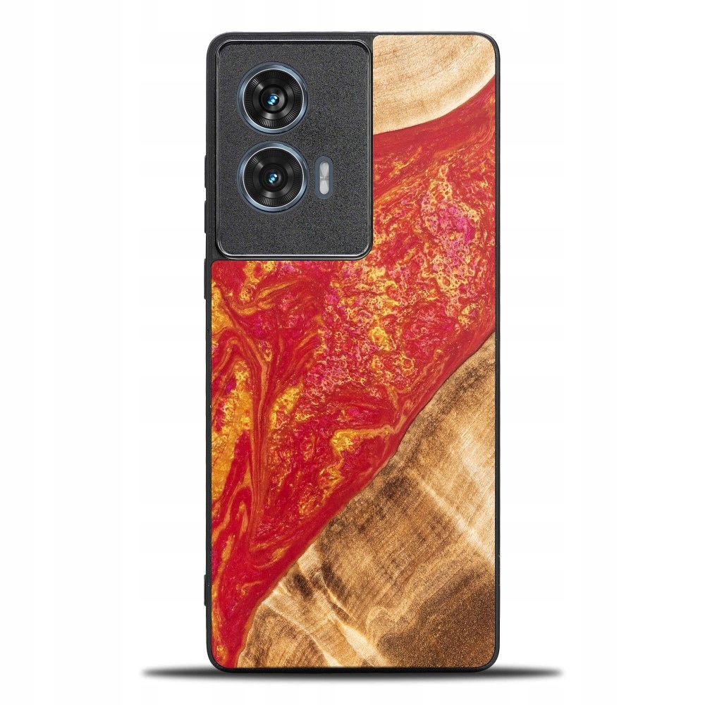 Pouzdro Bewood Unikátní pro Motorola Edge 50 Fusion Neony Paříž