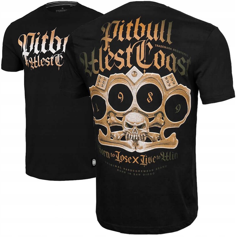 

Pit Bull t-shirt koszulka Brass Knuckles Pitbull_M