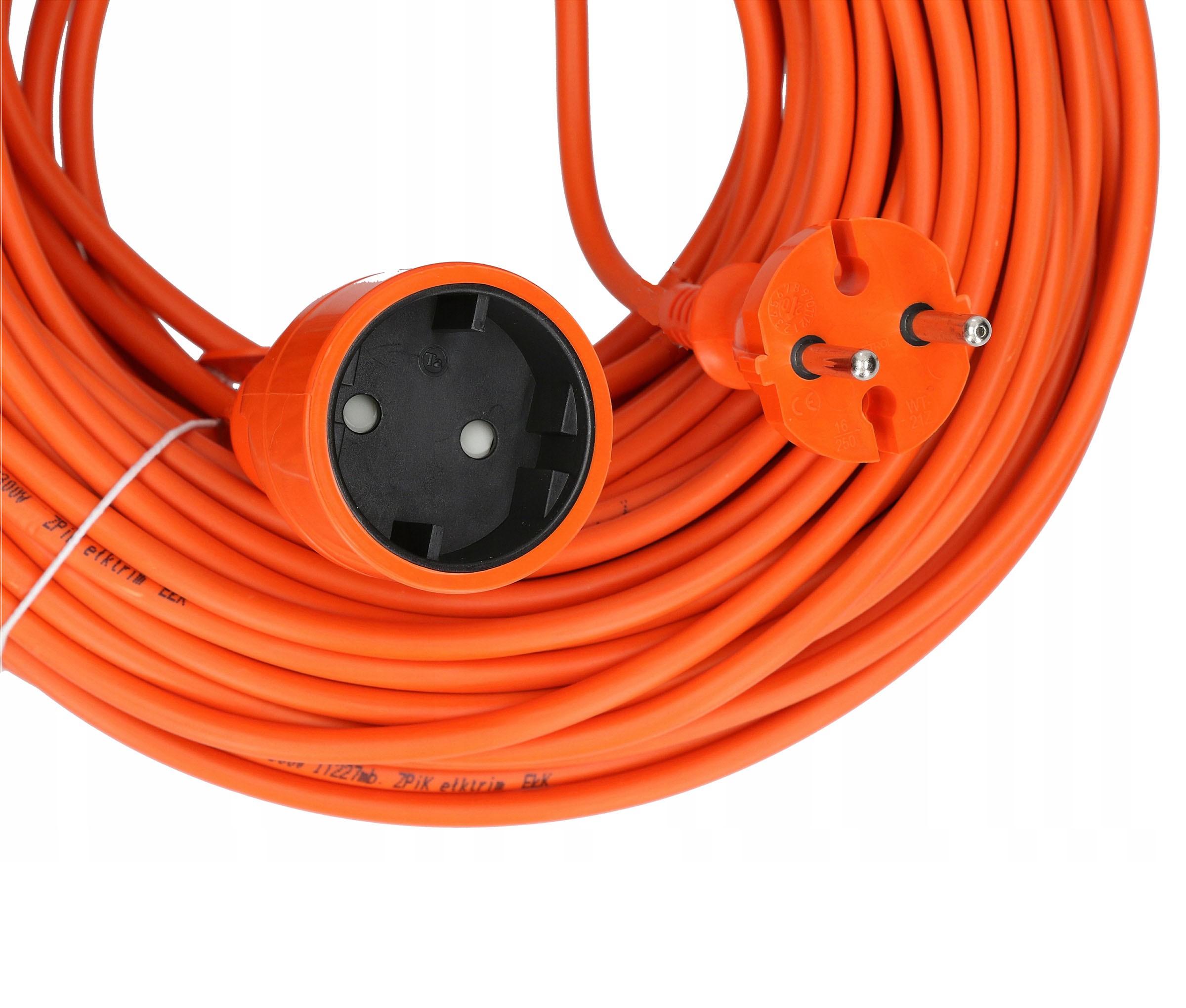 PRZEDŁUŻACZ OGRODOWY Kabel 50 metrów Pomarańczowy Kod producenta KD4016