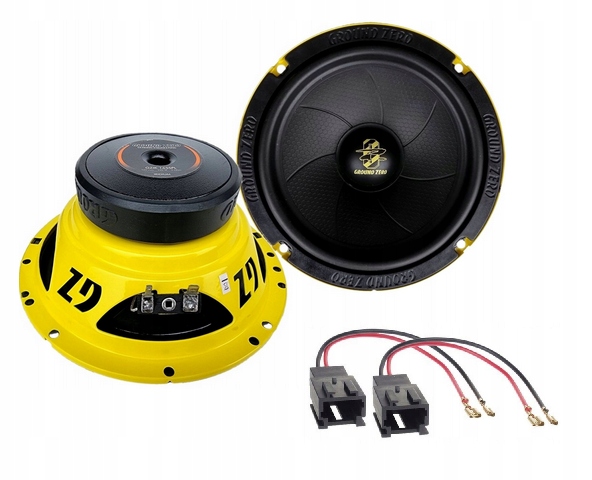 Ground Zero Gzik 165SPL Basové reproduktory 165 mm 3Ohm Peugeot 206 306 307 407