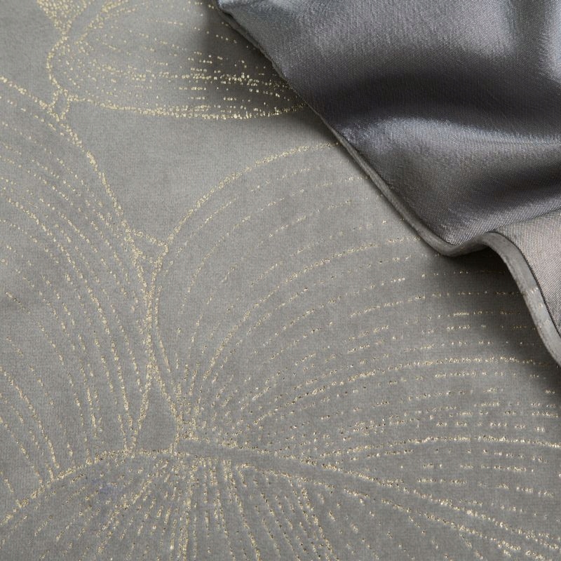 Bieżnik na stół 180x35cm srebrna velvet święta Kolor srebrny