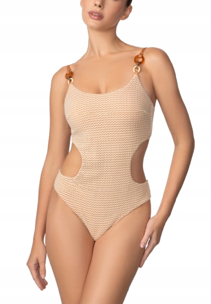 Marc & André jednodílné plavky L2605-271-M 40 Béžová