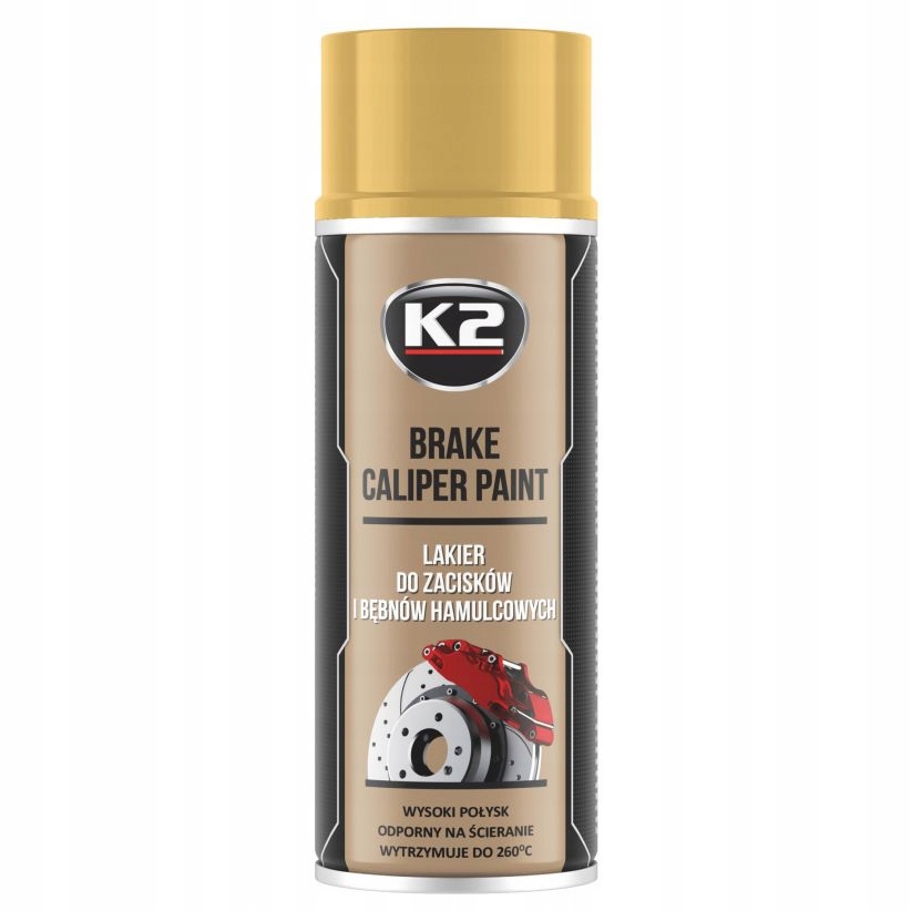 

K2 Brake Caliper 400ML Lakier Do Zacisków Złoty