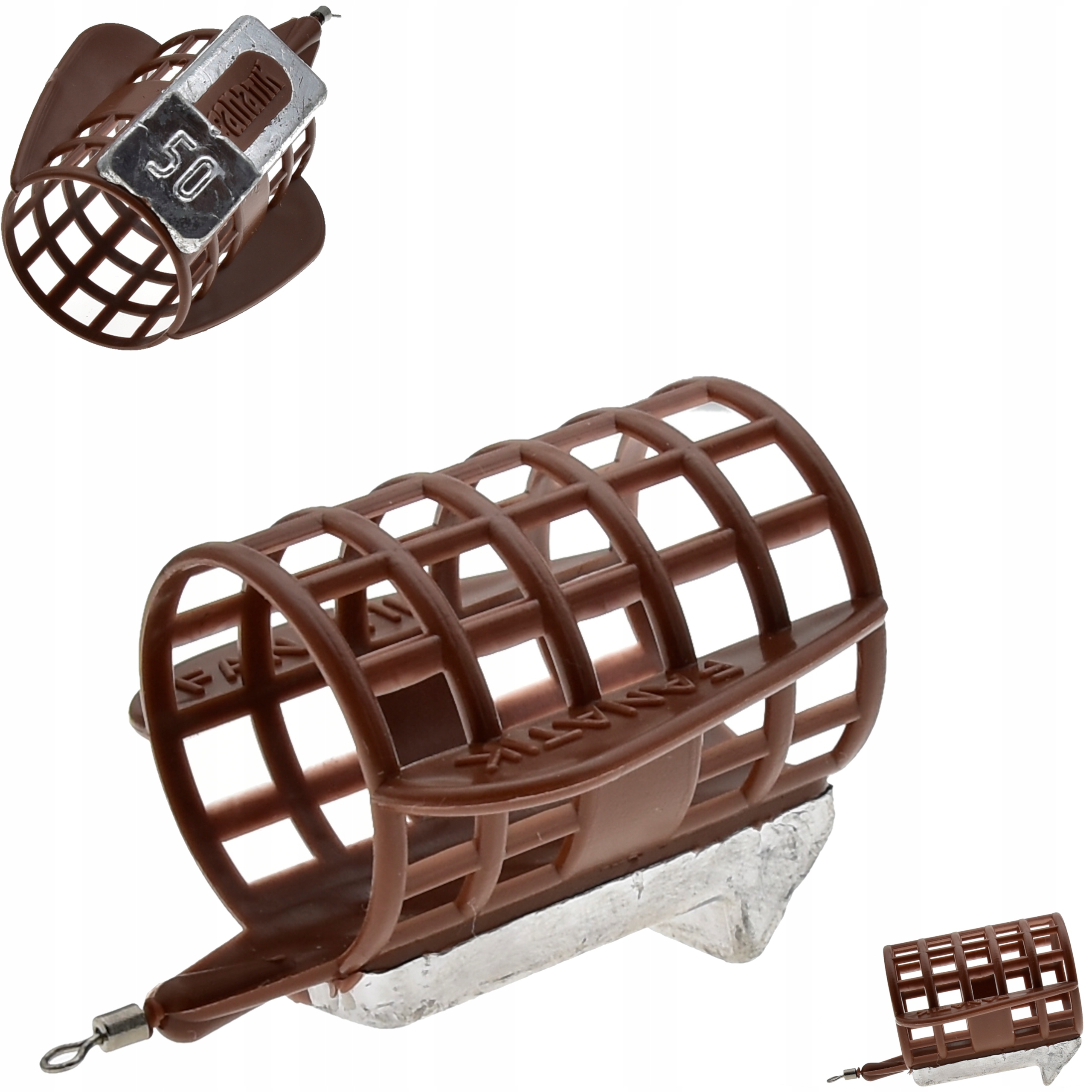 

Koszyczek Zanętowy Hapuga z zadziorem 50 g Rzeka