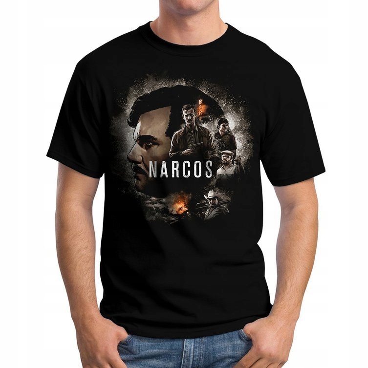 

Koszulka T-Shirt Pablo Escobar Narcos Plata S