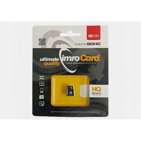 Karta microSD IMRO 4/16GB 16 GB