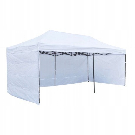 Expresní obchodní pavilon 3x6 m, bílý