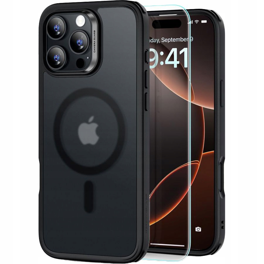 Esr Classic Hybrid Halolock MagSafe Tempered Glass iPhone 16 Pro Max Black