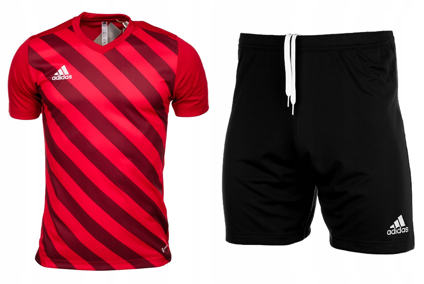 Sportovní oblečení adidas Entrada 22 Komplet Pánské tričko Kraťasy vel. S