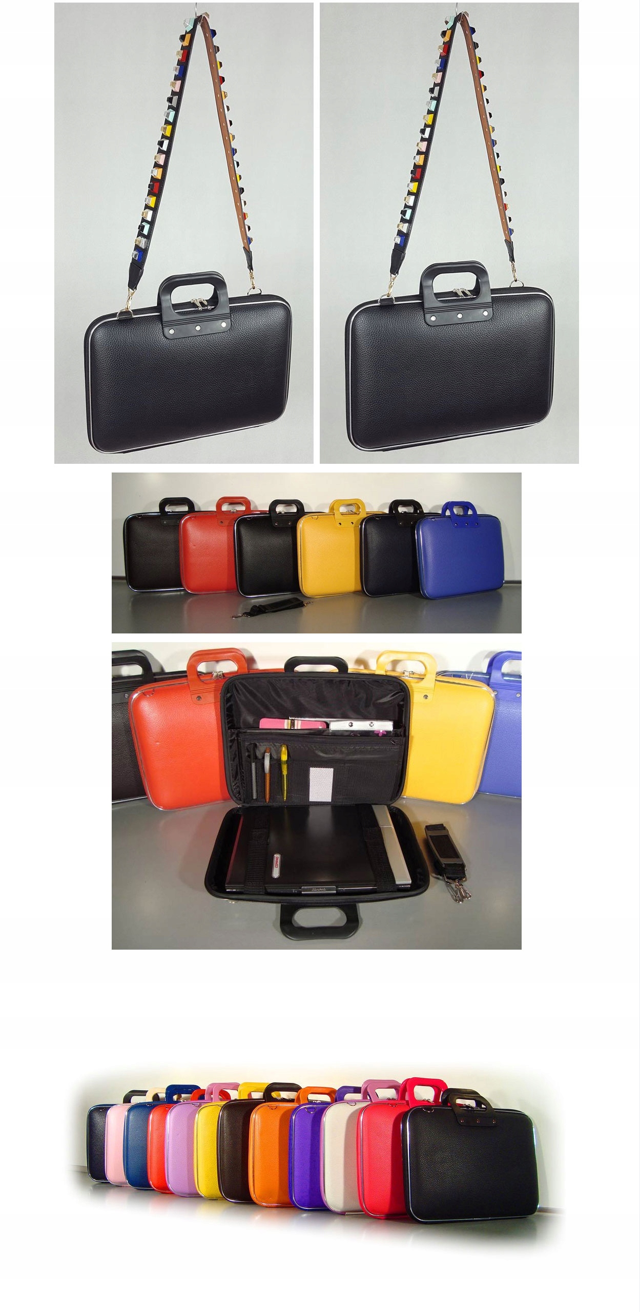 AKTÓWKA TORBA NA LAPTOPA PASEK 3D AZTECKI 13 14 15 Kolor wielokolorowy