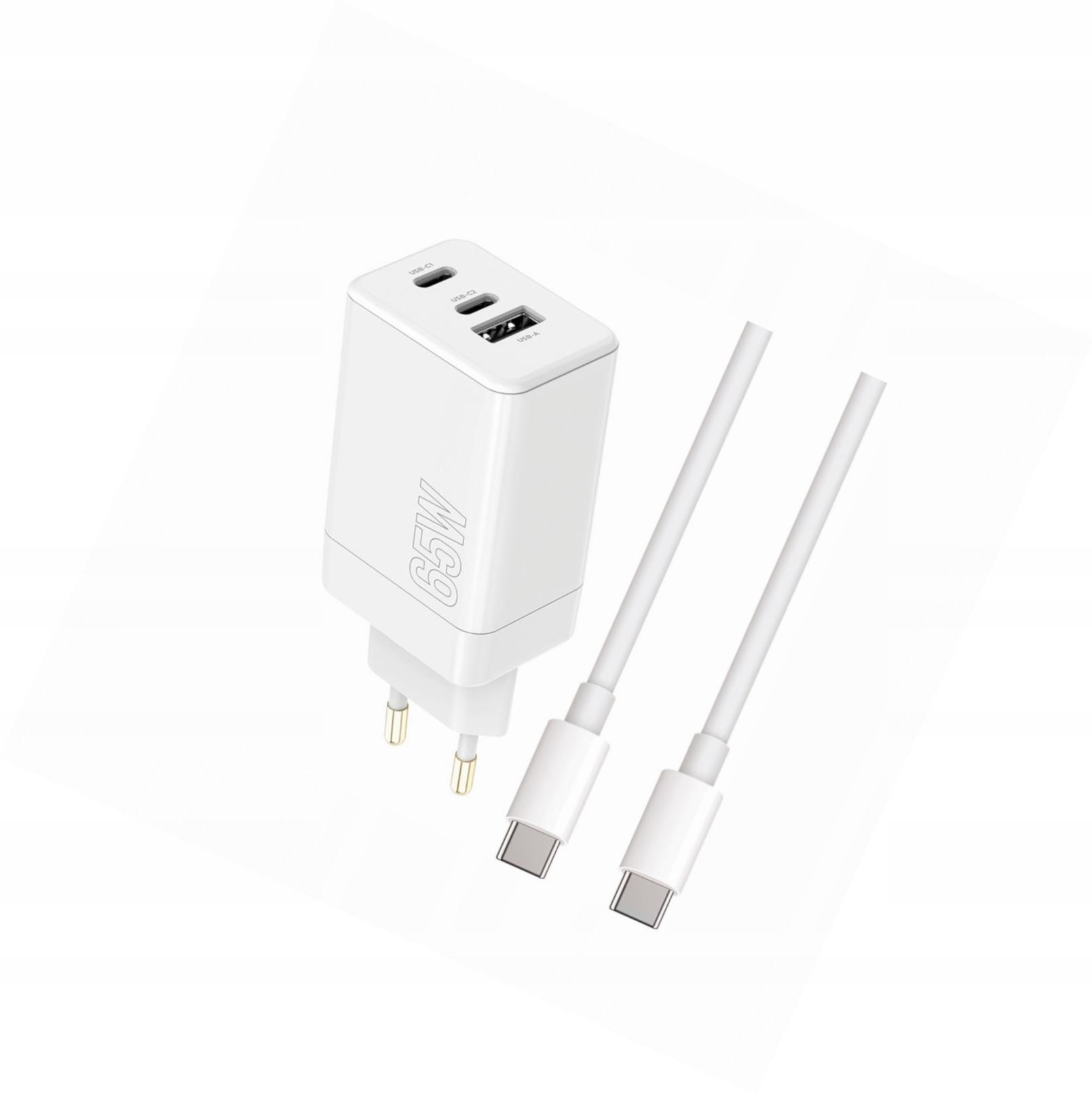 Szybka ładowarka 65W z długim kablem 2m do Xiaomi Redmi Note 15 Pro Plus 5G