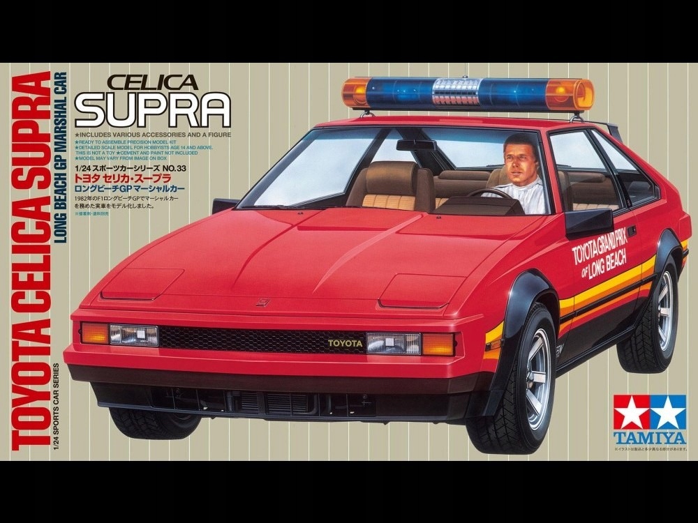 1/24 Toyota Celica Supra Lb Gp Marshal Tamiya 24033