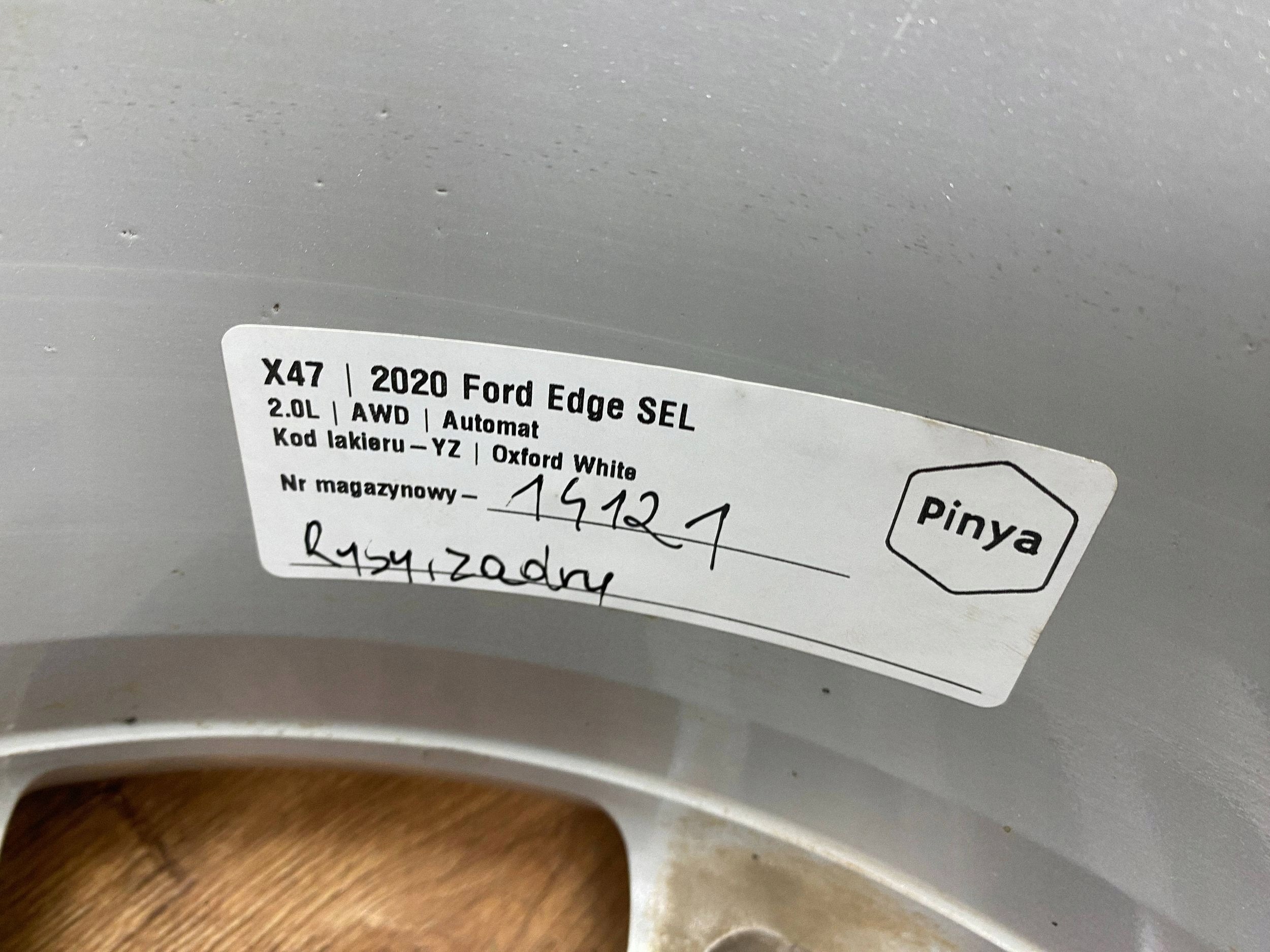 disc 18 Ford Edge II Lift 2019+