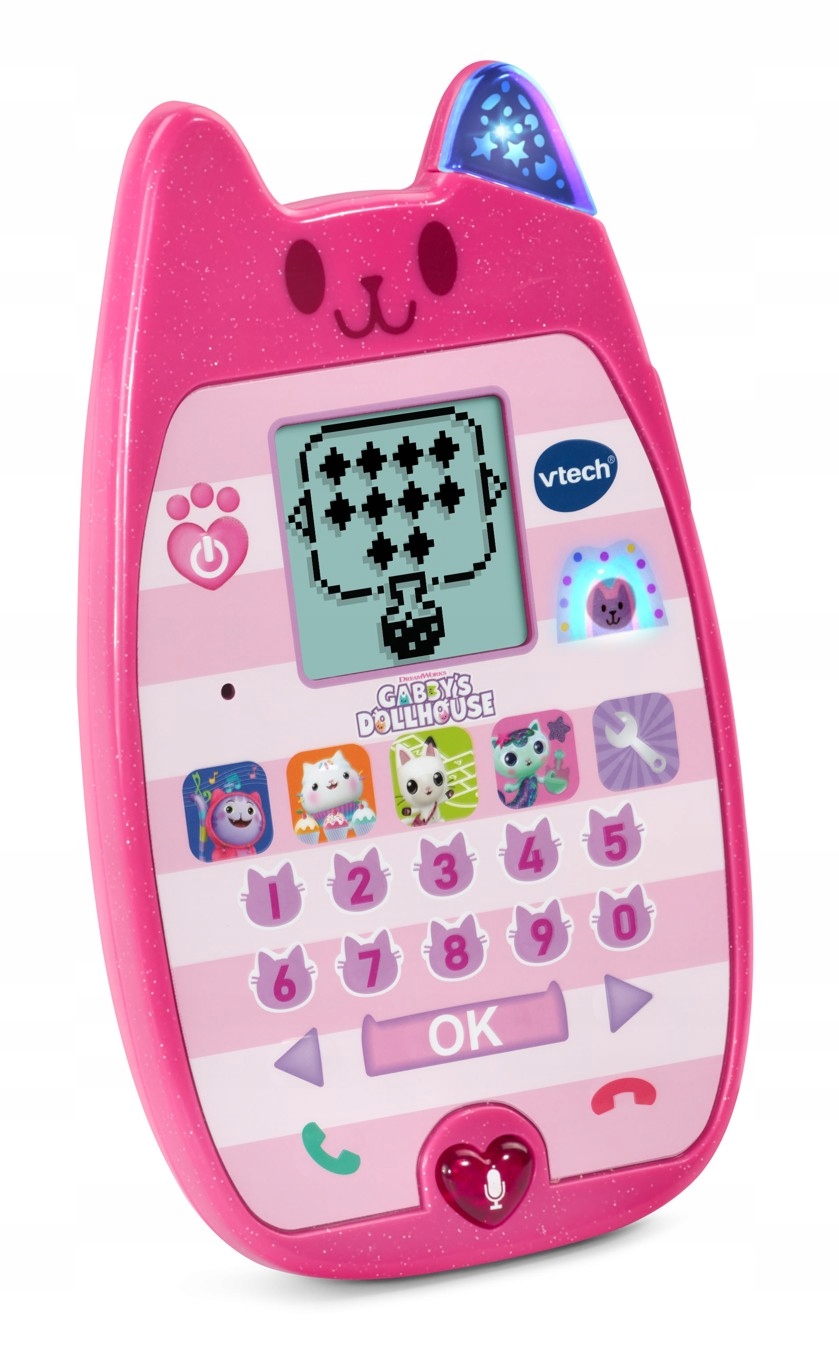 Vtech Koci Domek Gabi Telefon elektroniczny (Angielska Wersja)