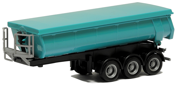 Herpa Návěs sklápěč Termo tyrkys