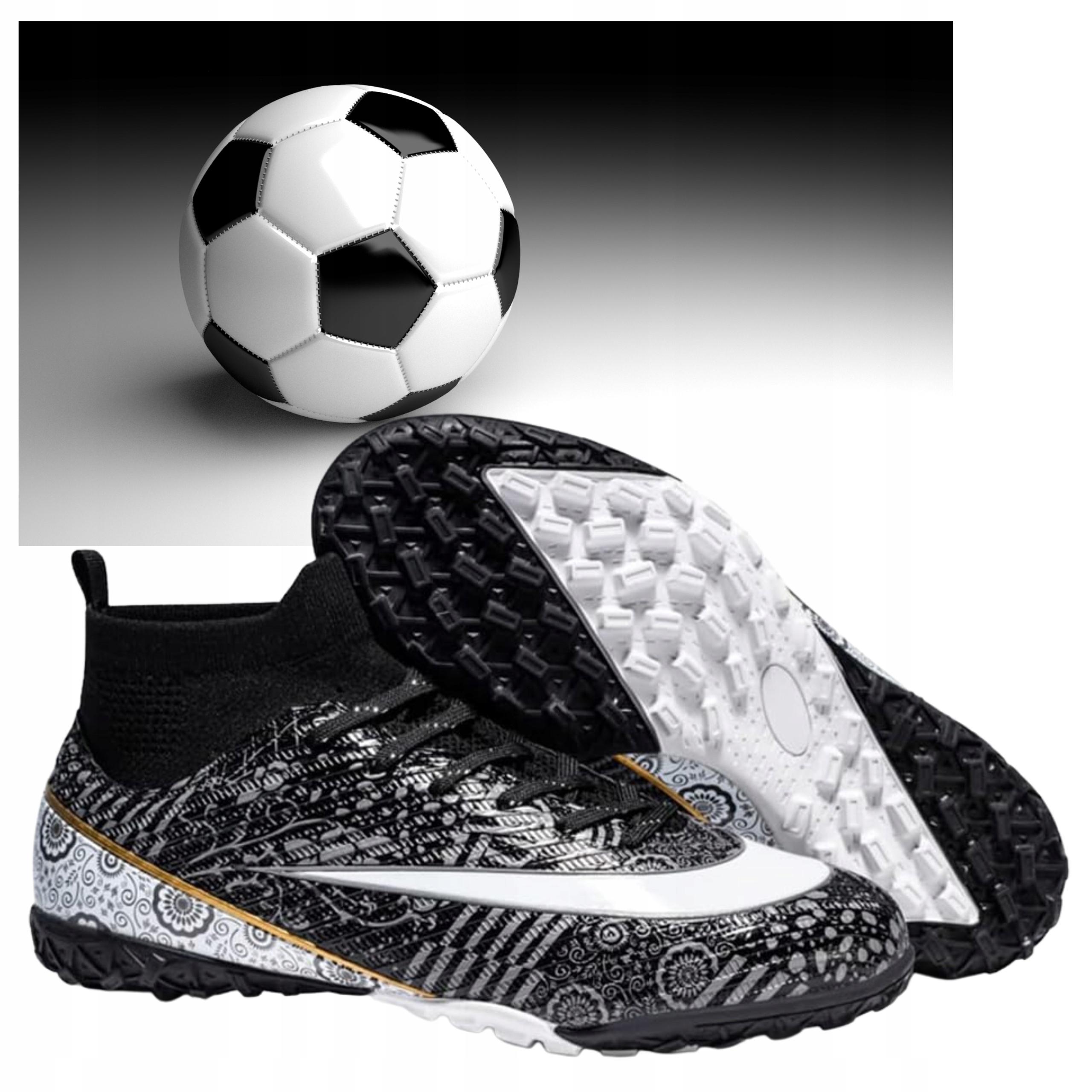 Halówki Korki Buty piłkarskie turfy treningowe do piłki nożnej dziecięce Tf