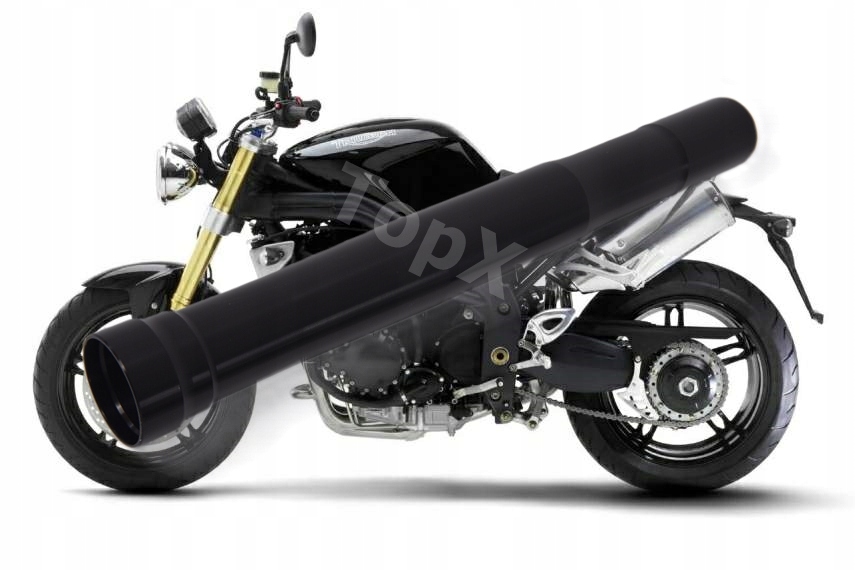 TopX Holeník Trubka laga Odpružení Triumph Speed Triple 1050 05-10 1 Ks