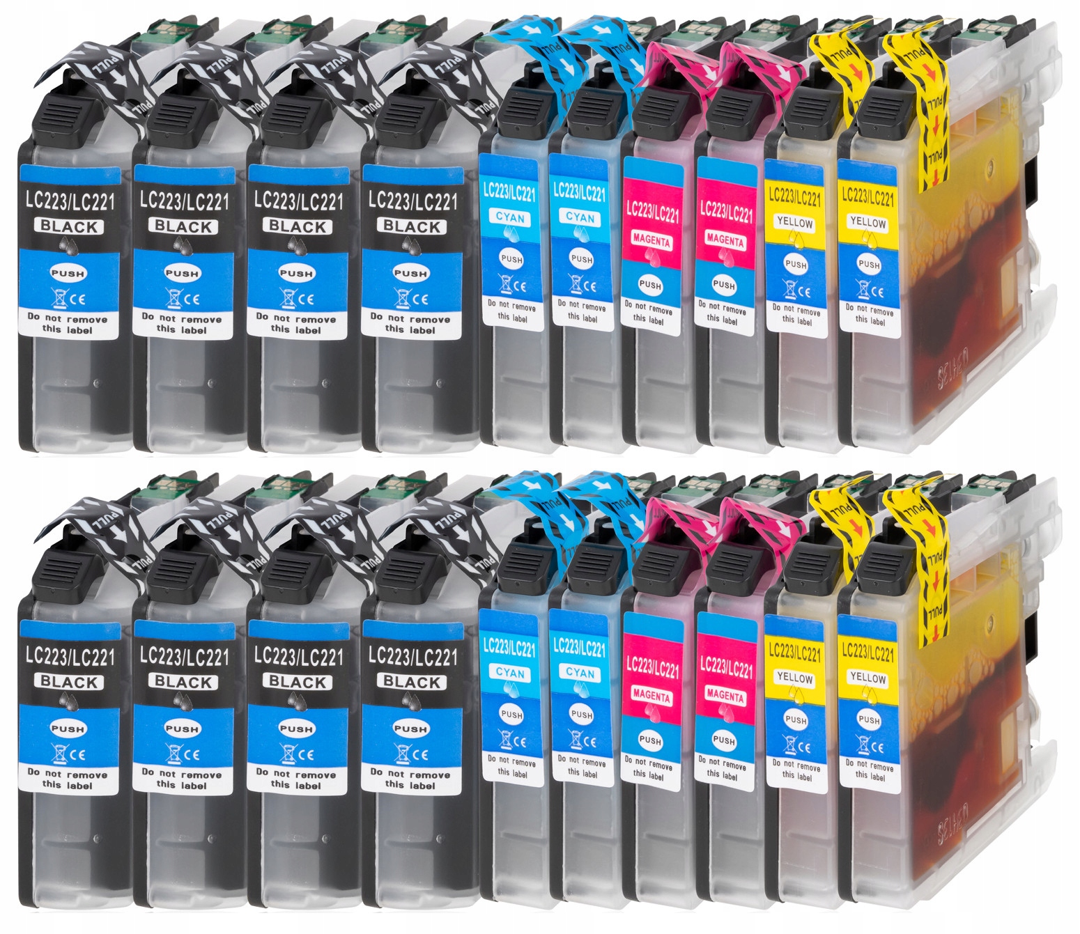 

20x XXL Tusz Do Brother LC223 DCP-J4120DW DCP-J562