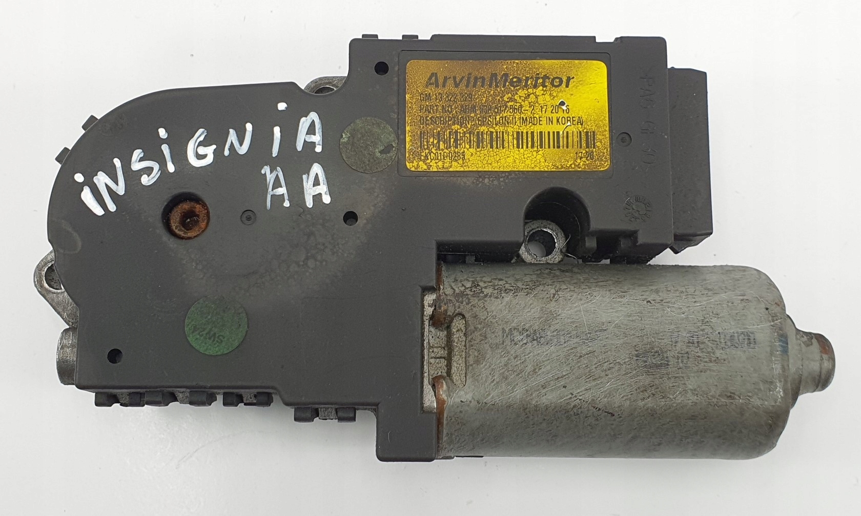 ОКОННЫЙ ДВИГАТЕЛЬ OPEL INSIGNIA A 13322329