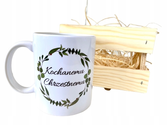 

Kubek Dla Chrzestnego Kochanemu Chrzest