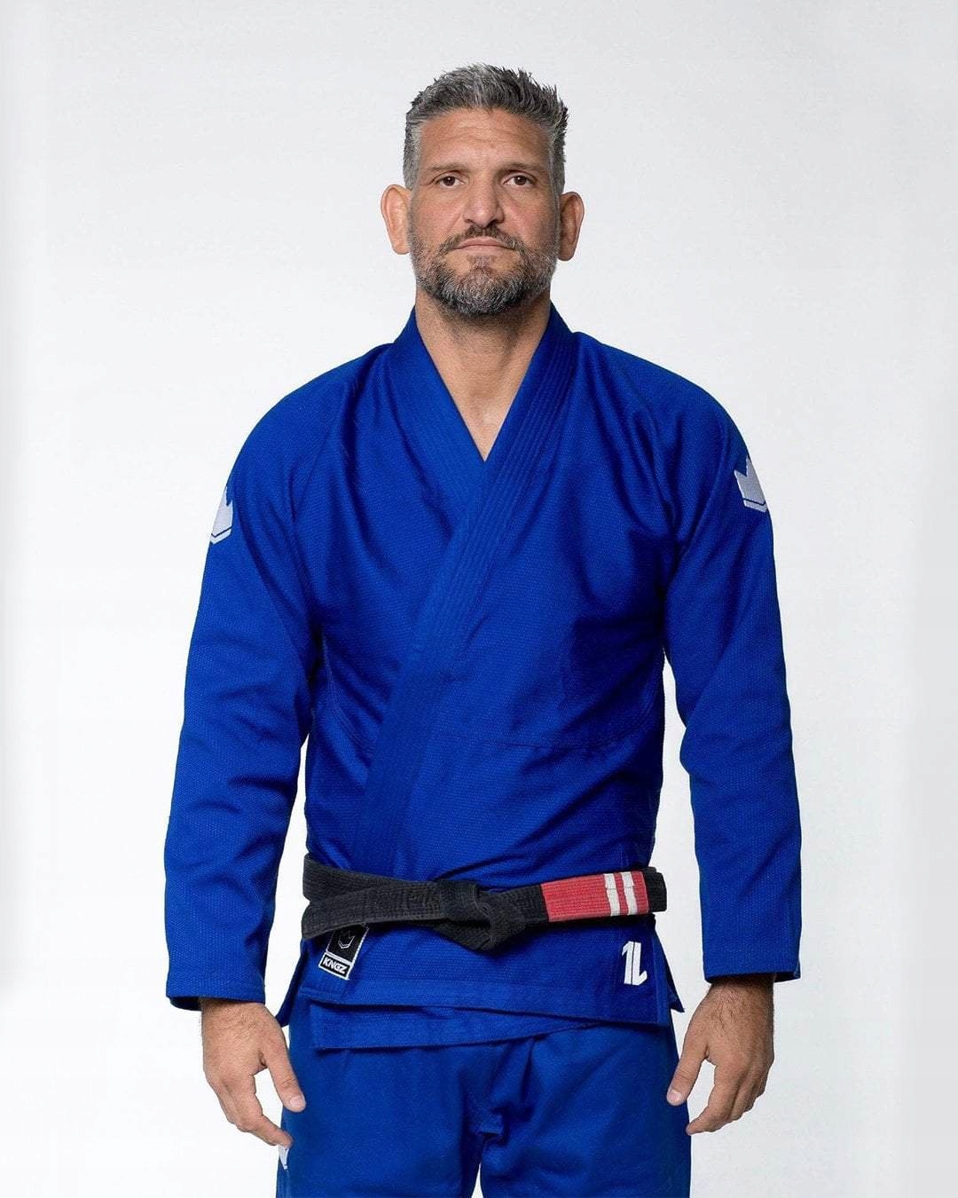 KiNGZ Kimono/Gi Bjj The One Niebieskie biały pas w komplecie A3H