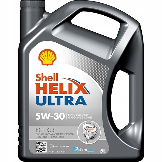Motorový Olej Pre Automobil Shell Helix Ultra 5W-30 Ect