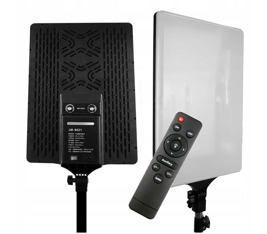 Velká Profesionální Panelová Led Lampa 21'' 46x32 700W Regulace Barvy Pilot