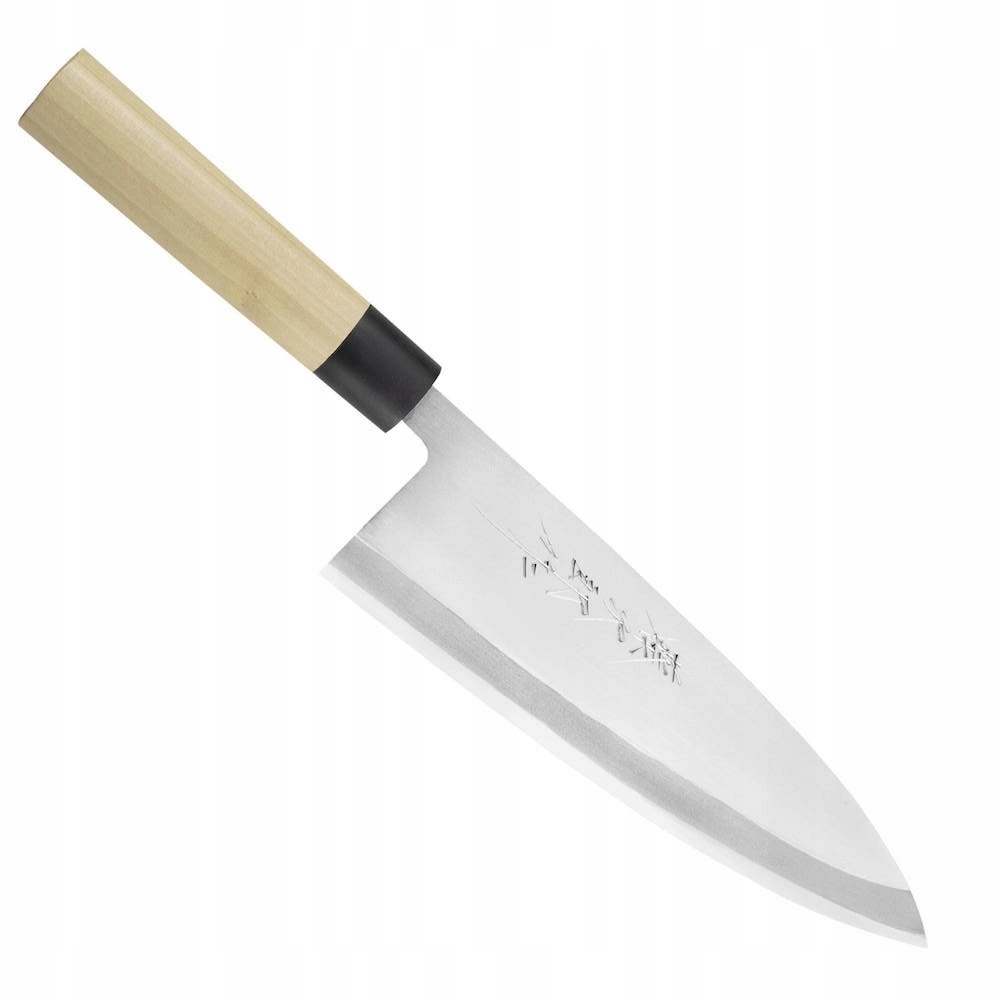 Tojiro Shirogami Ostrý japonský kuchynský nôž na filetovanie Deba 60HRC 24 cm