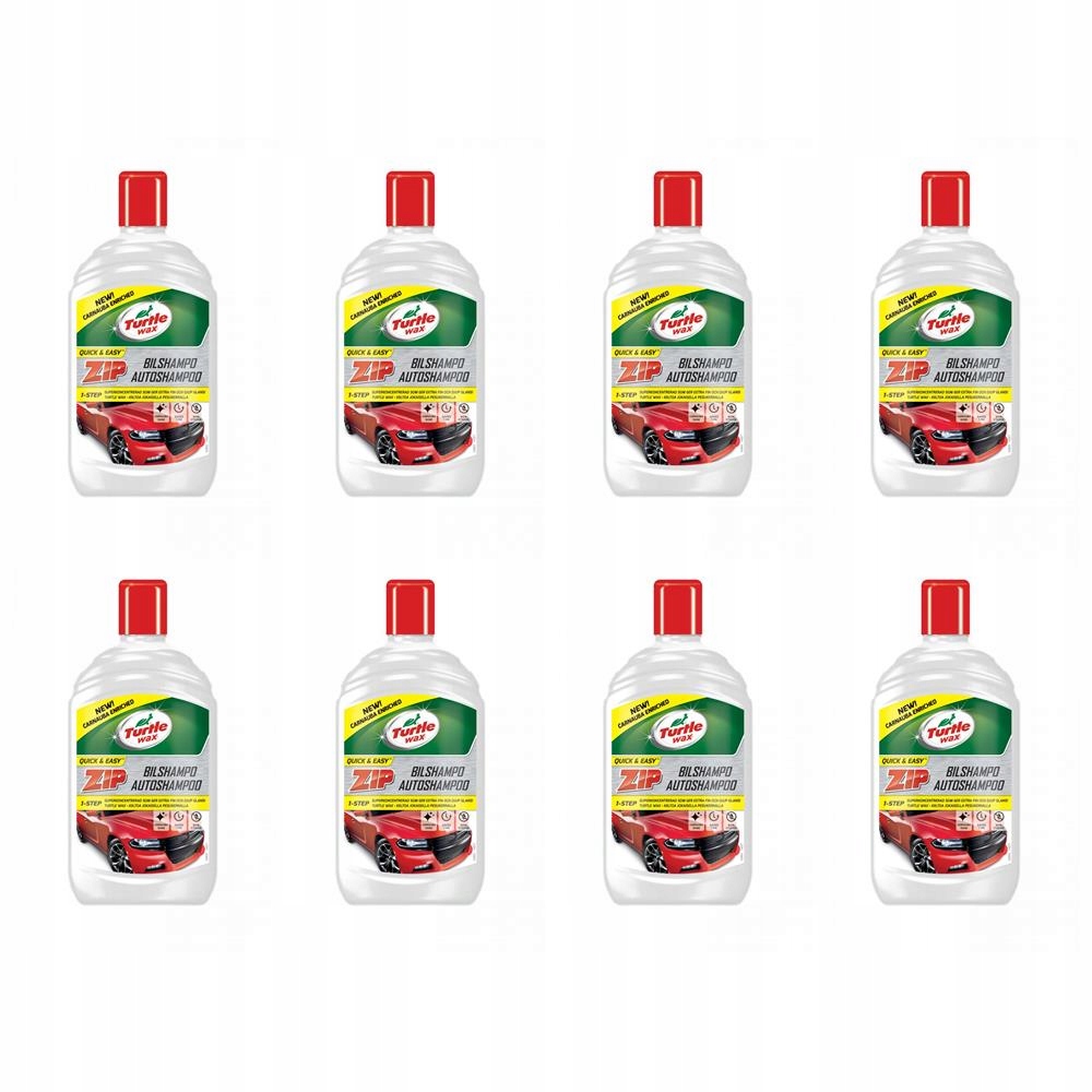 TURTLE WAX ZIP WAX SZAMPON Z WOSKIEM 500ML