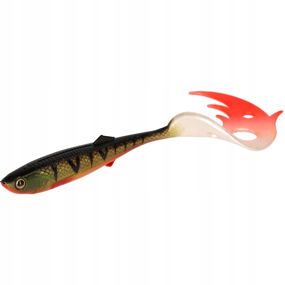 Sicario Pike Tail Mikado 14cm 13g Bloody Perch PMSCT-14-BP