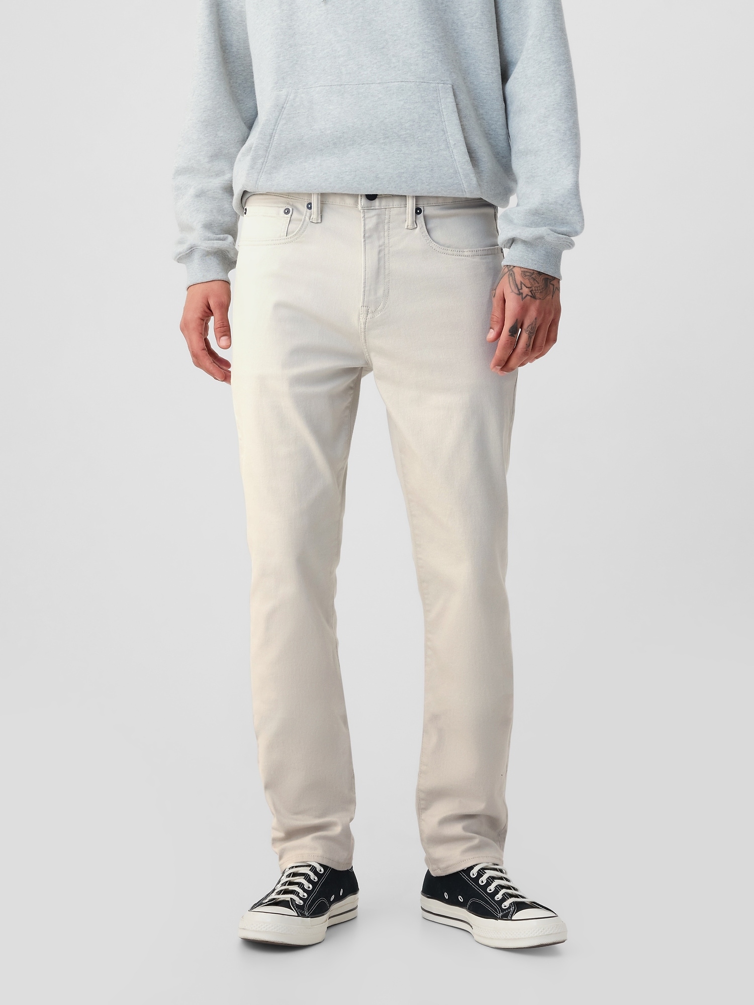 Gap Džíny city slimFlex béžová