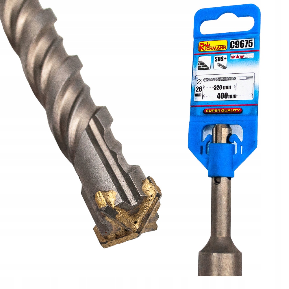 

Wiertło Do Muru Betonu fi 26x400 mm Sds-plus Widia