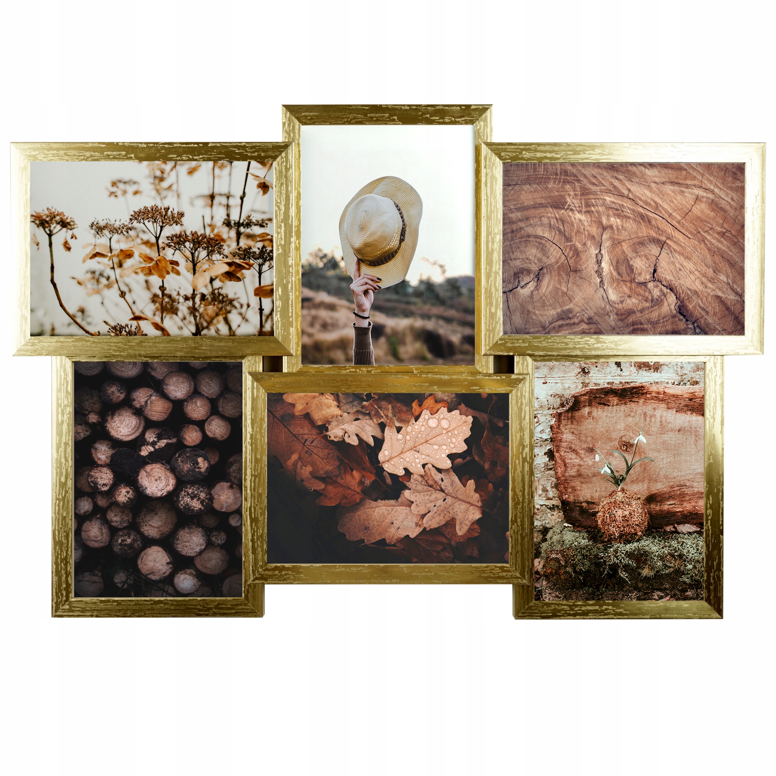 

Ramki na zdjęcia do zdjec 3D 604 10x15 Ramka Złota